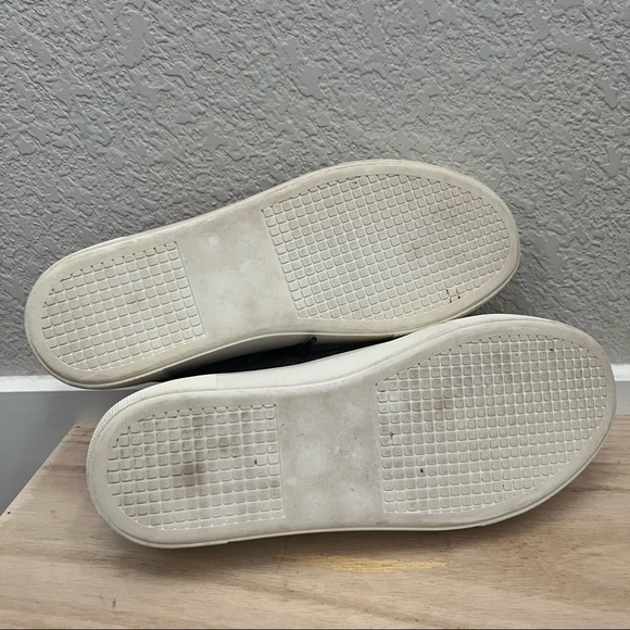 Steve Madden Black Floral Gisela Lace Up Platform Sneakers 5 - Picture 6 of 6